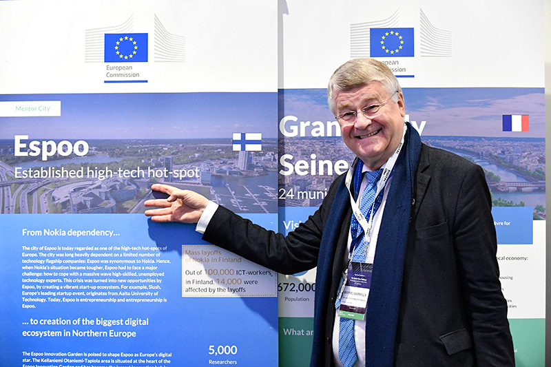 First Vice President of the European Committee of the Regions and Rapporteur for the Digital Europe Programme, Markku Markkula